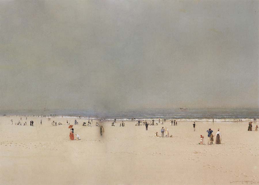 Atkinson Grimshaw Sand,Sea and Sky A Summer Fantasy